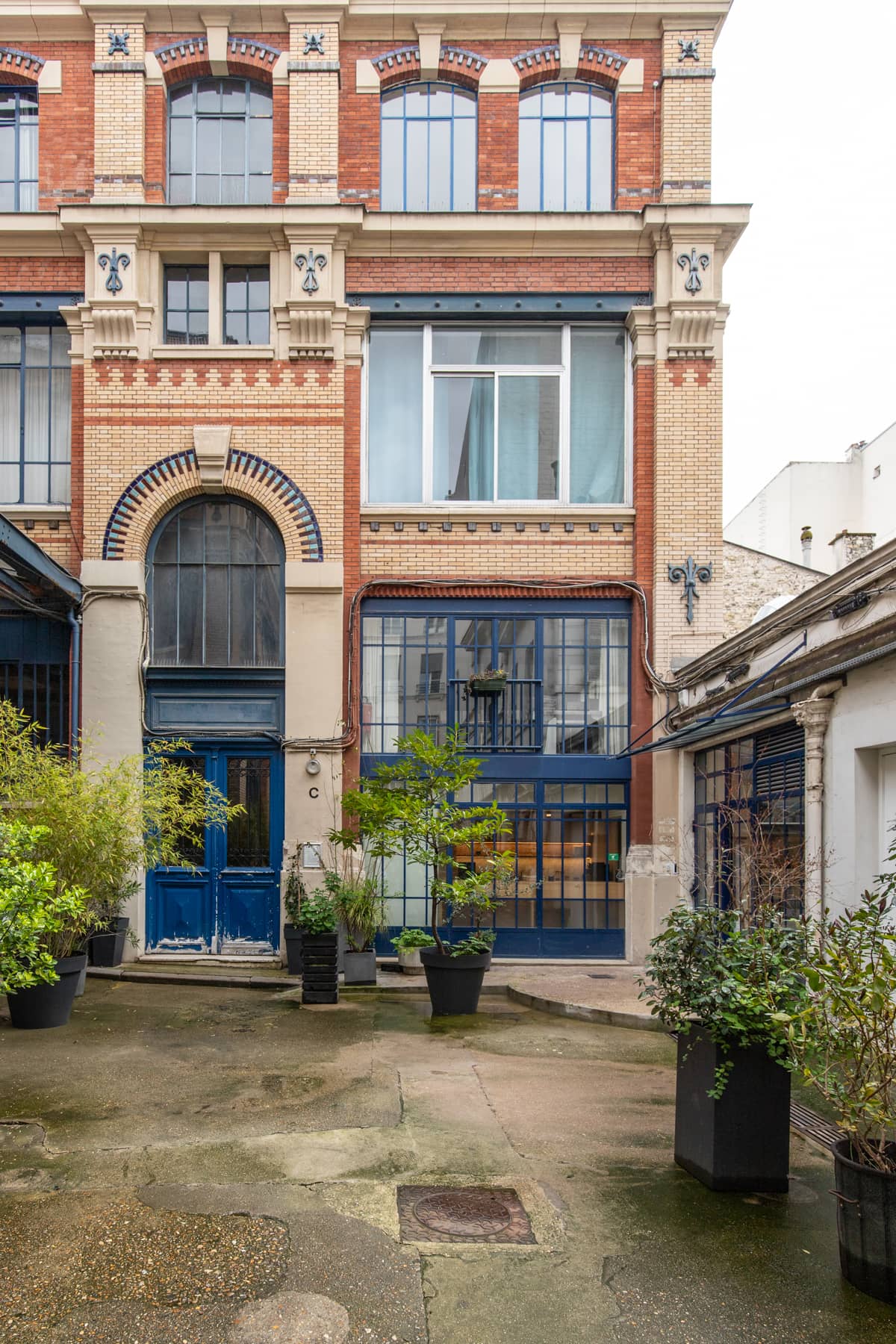ADV - Architecture et Agencement - ADVstudio.fr - Hexa - Efounders - (109 of 109) Hexa bureaux - Cour intérieure