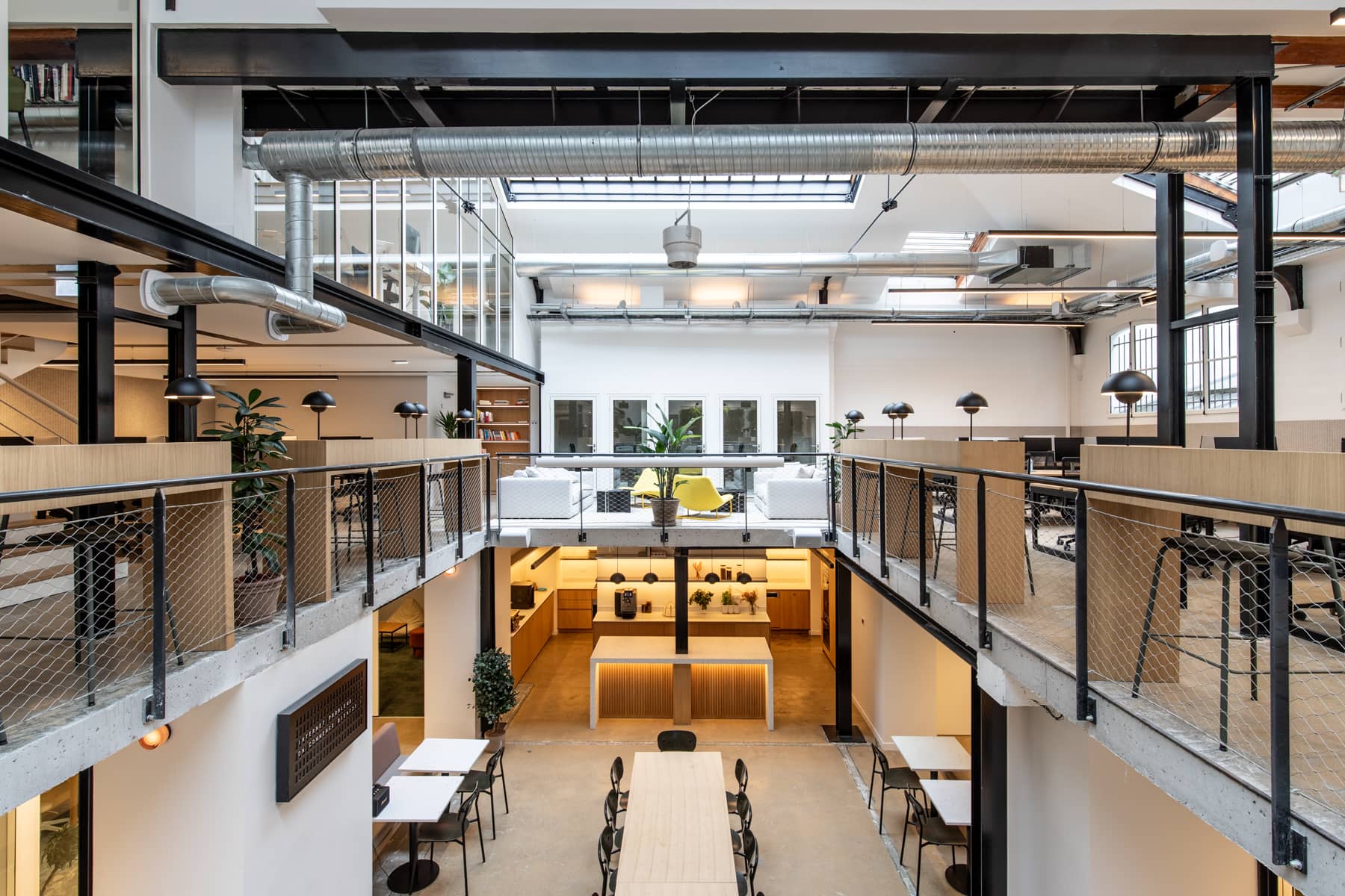 ADV - Architecture et Agencement - ADVstudio.fr - Hexa - Efounders - (9 of 109) Bureaux Hexa contre plongée