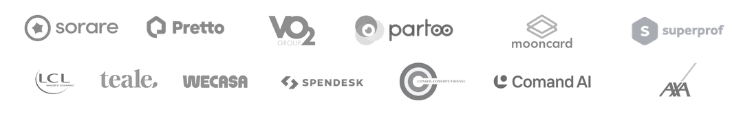 Logo clients Leosquare 2 lignes Logo clients de Leosquare